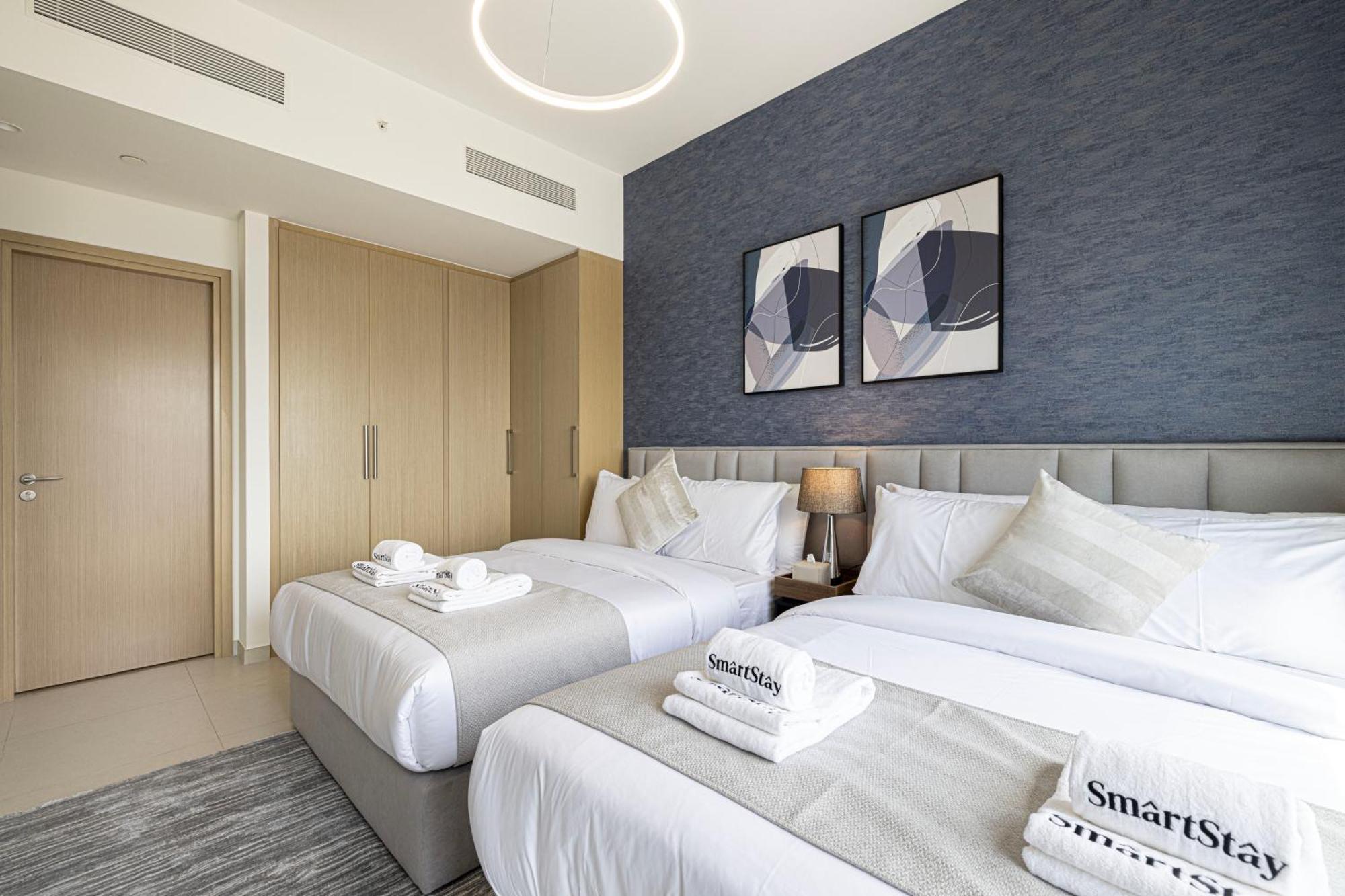 Smartstay At Burj Royale - Full Burj Khalifa View - Brand New Luxury Apartments 迪拜 外观 照片
