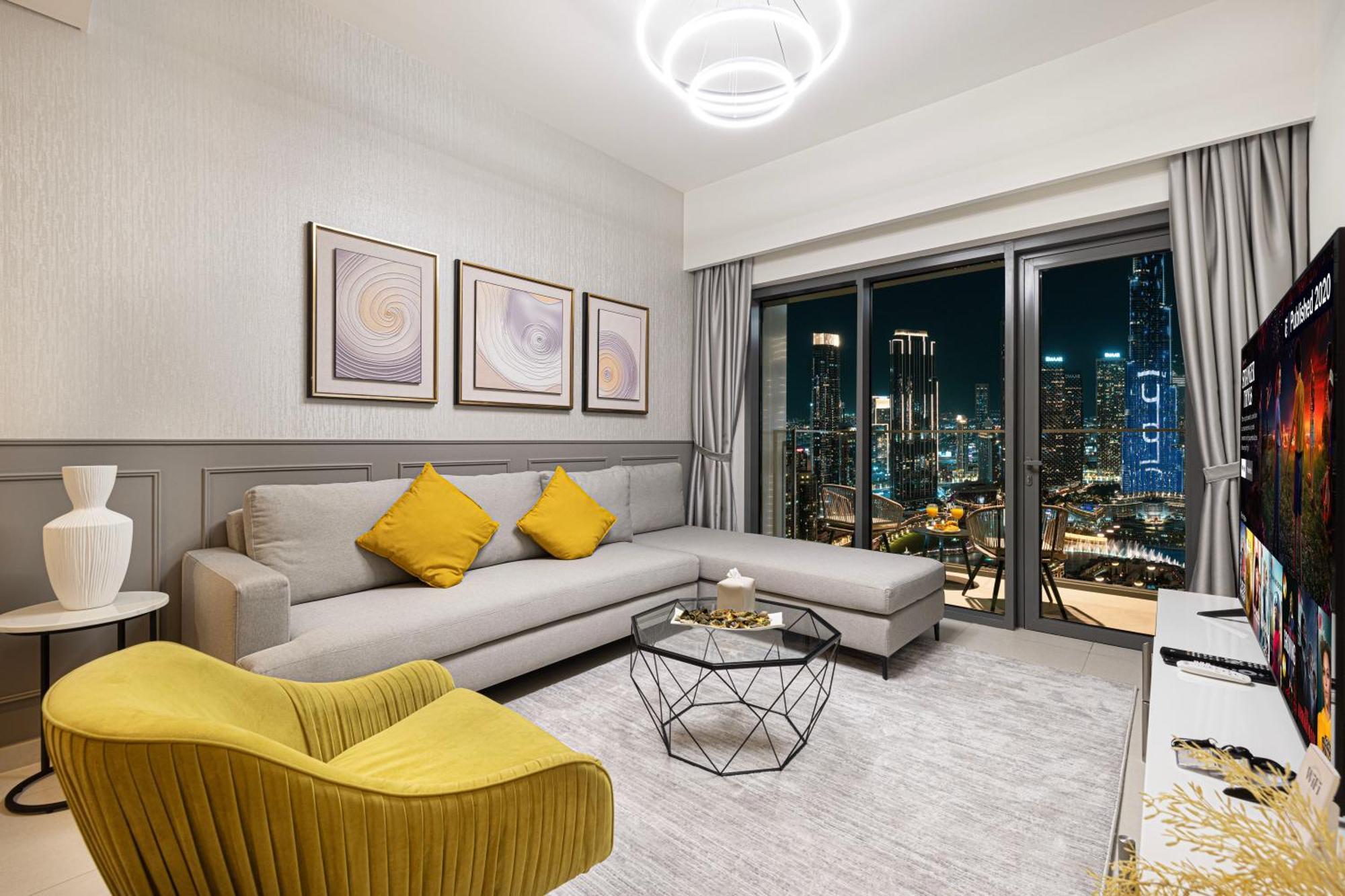Smartstay At Burj Royale - Full Burj Khalifa View - Brand New Luxury Apartments 迪拜 外观 照片