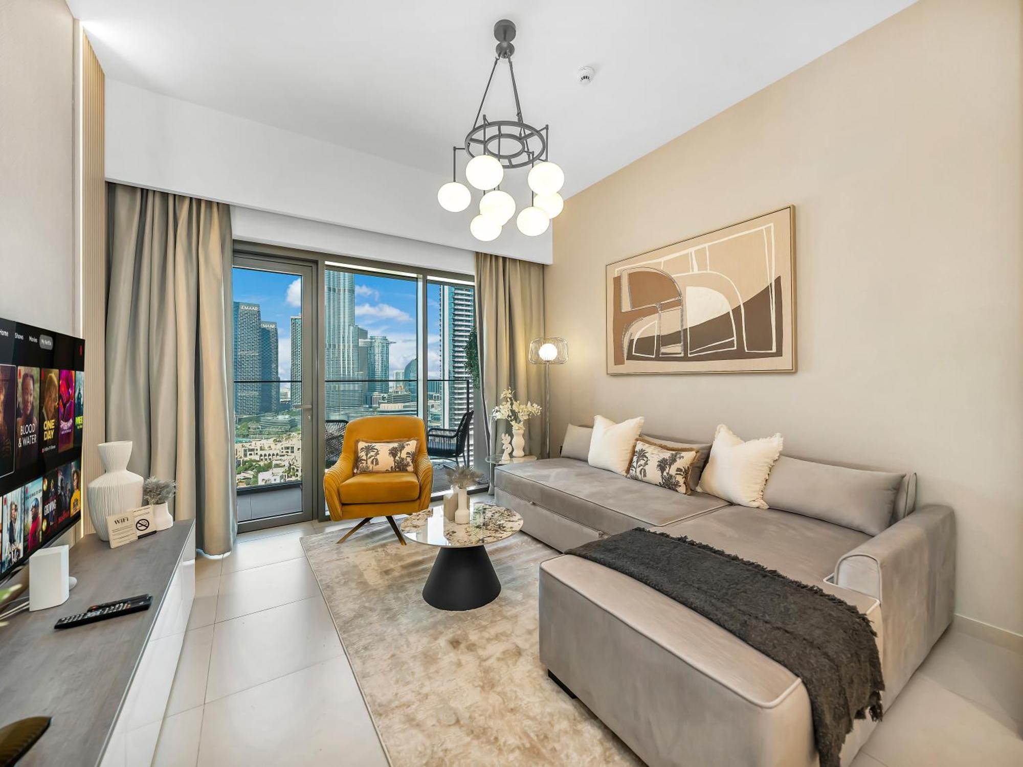 Smartstay At Burj Royale - Full Burj Khalifa View - Brand New Luxury Apartments 迪拜 外观 照片